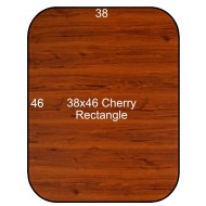 38x46 Cherry Rectangle