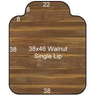 Plank Walnut 38x 46