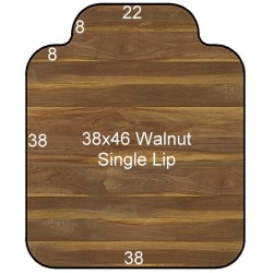 Plank Walnut 38x 46