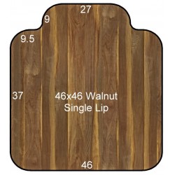 Plank Walnut 46 x 46