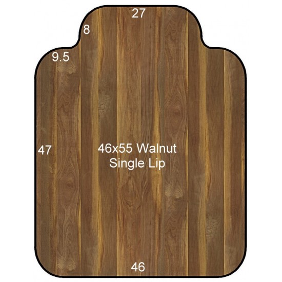 Plank Walnut 46 x 55