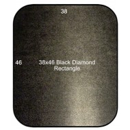 Black Diamond Rectangle 38 x 46