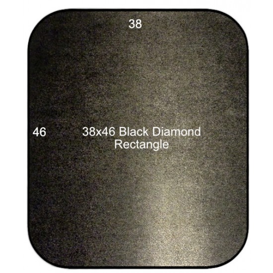 Black Diamond Rectangle 38 x 46