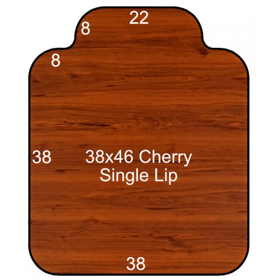 38x46 Cherry Single Lip